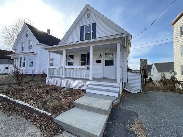 view of front of house