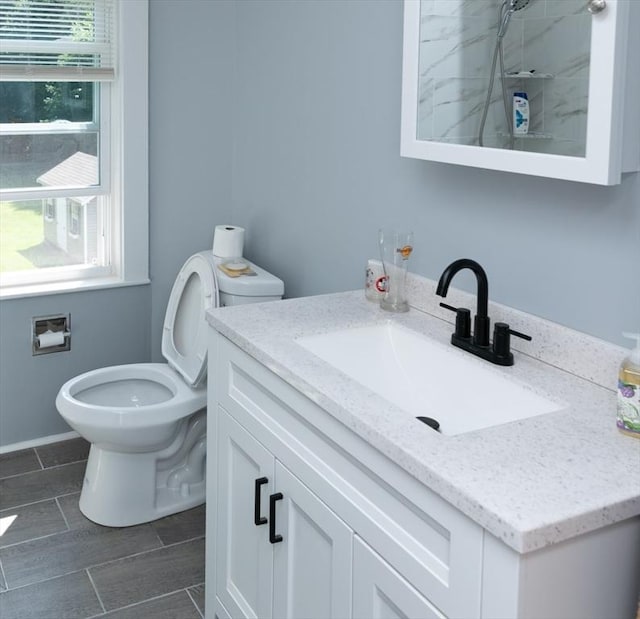 286 Fisher St, Walpole, MA 02081 - full bath with vanity and toilet