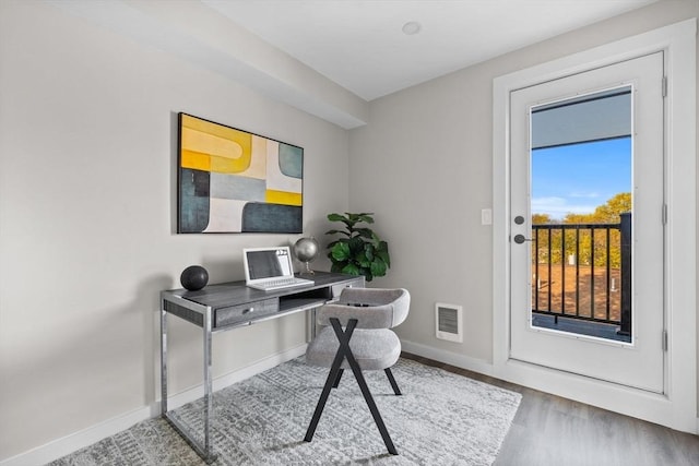 33 Copeland Unit F, Boston, MA 02119 - home office featuring baseboards and wood finished floors