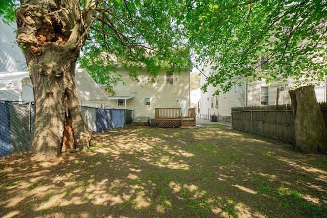 30 Balfour St, Boston, MA 02125 - view of yard featuring a deck