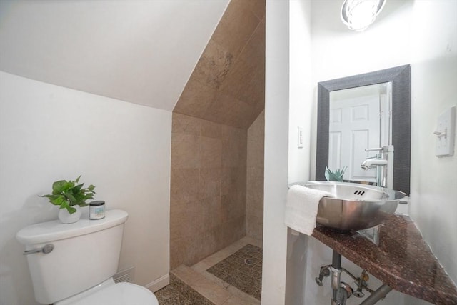 30 Balfour St, Boston, MA 02125 - full bathroom featuring toilet, tiled shower, and a sink