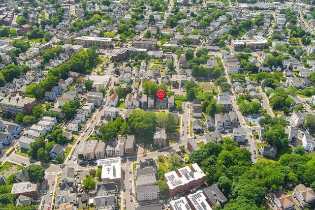 30 Balfour St, Boston, MA 02125 - aerial view of property's location featuring nearby suburban area