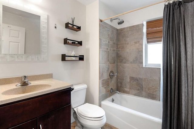 30 Edgerly Unit 4, Boston, MA 02115 - full bathroom featuring toilet, shower / bath combo with shower curtain, and vanity
