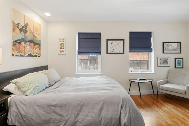 30 Edgerly Unit 4, Boston, MA 02115 - bedroom with wood finished floors, baseboards, and recessed lighting