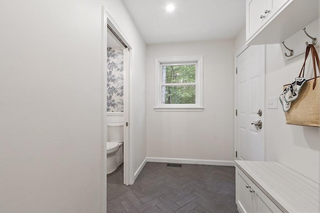 3 Misty Ln, Westford, MA 01886 - mudroom featuring baseboards