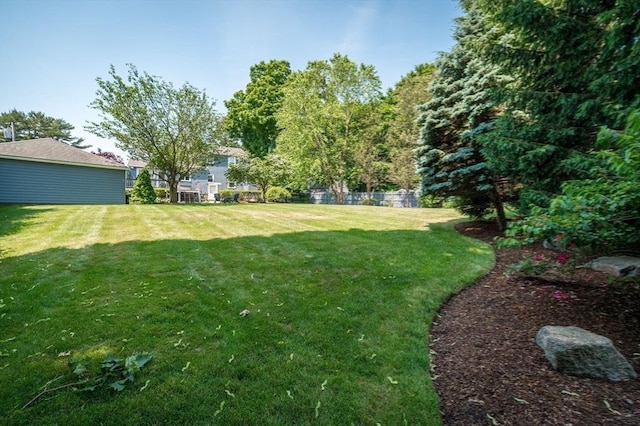 view of yard