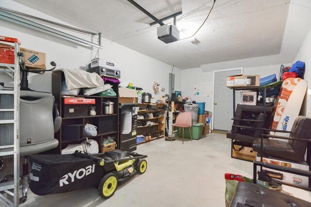 storage with a garage