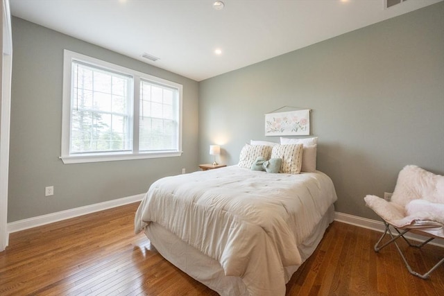 977 E St, Wrentham, MA 02093 - bedroom featuring hardwood / wood-style floors and recessed lighting