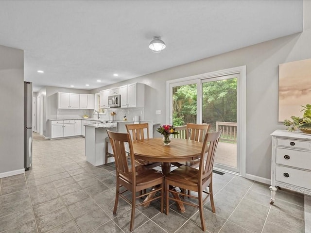 41 Nancy Dr, Ashland, MA 01721 - dining room with baseboards and recessed lighting