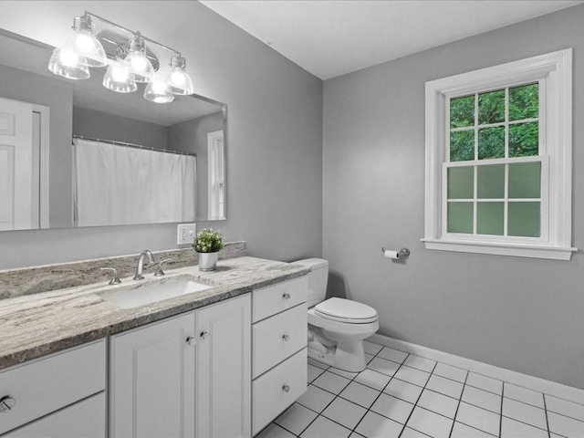 41 Nancy Dr, Ashland, MA 01721 - bathroom with vanity and tile patterned flooring