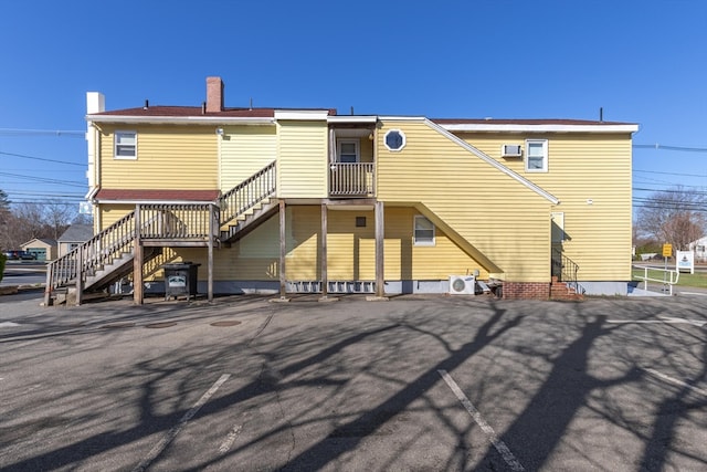 view of rear view of property