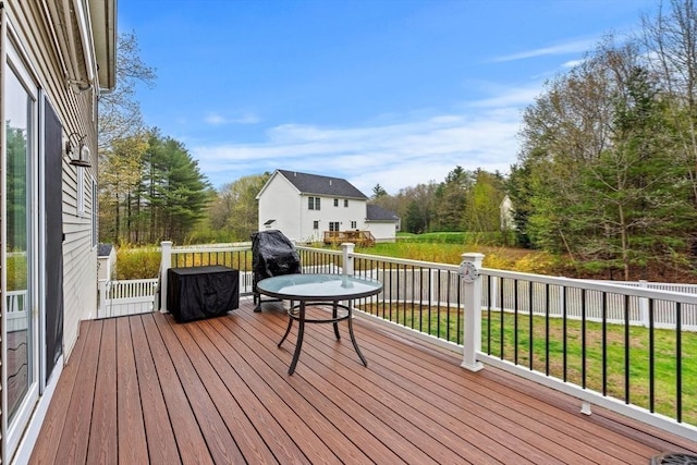 1 Cottonwood Cir, Kingston, NH 03848 - view of wooden deck