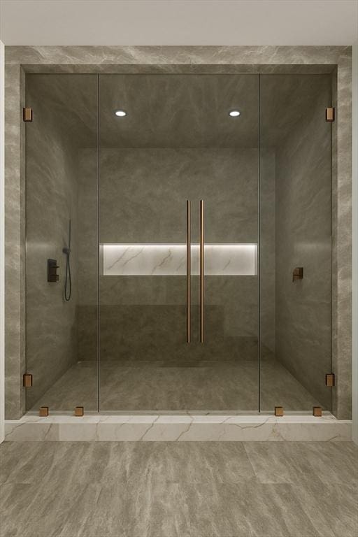 39 Rogers Ave, Somerville, MA 02144 - full bathroom featuring a stall shower