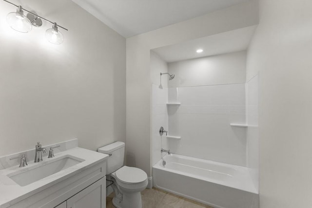 134 Court St Unit 2, Plymouth, MA 02360 - full bath with toilet, vanity, and shower / washtub combination