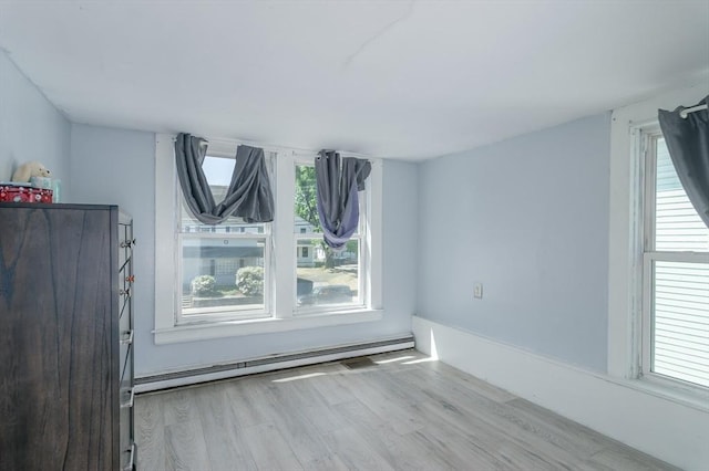 14 Sutton Ave, Oxford, MA 01540 - unfurnished room featuring baseboard heating and wood finished floors