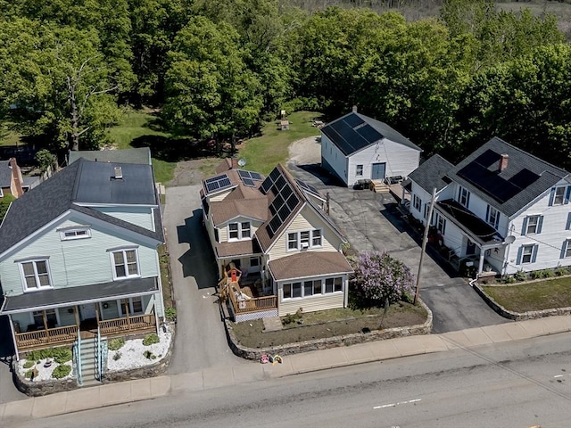 14 Sutton Ave, Oxford, MA 01540 - drone / aerial view of a heavily wooded area