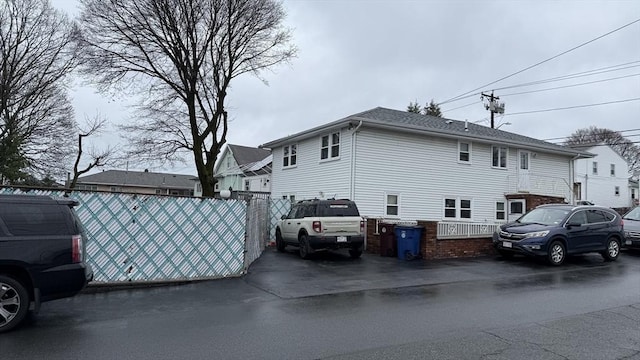 view of property exterior