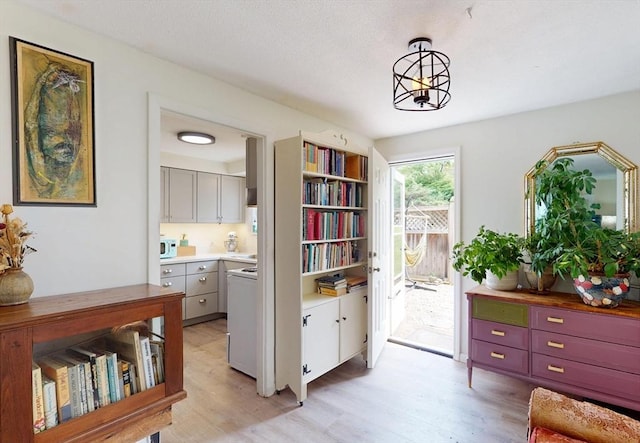 252 W St Unit 18, Amherst, MA 01002 - living area with light wood-style floors