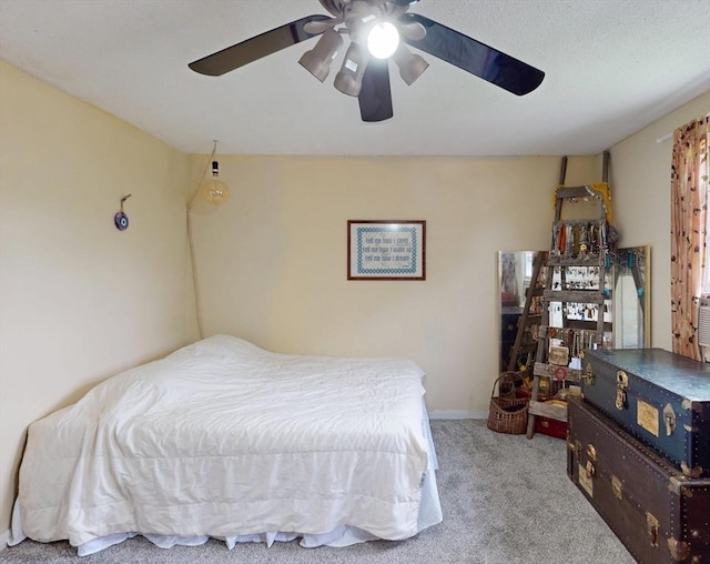 252 W St Unit 18, Amherst, MA 01002 - carpeted bedroom featuring ceiling fan and baseboards