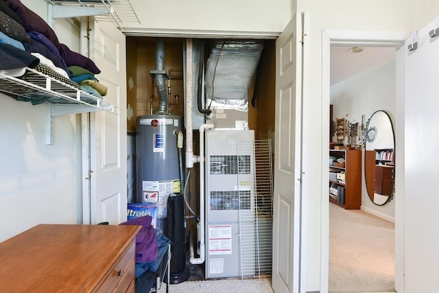 utilities with water heater