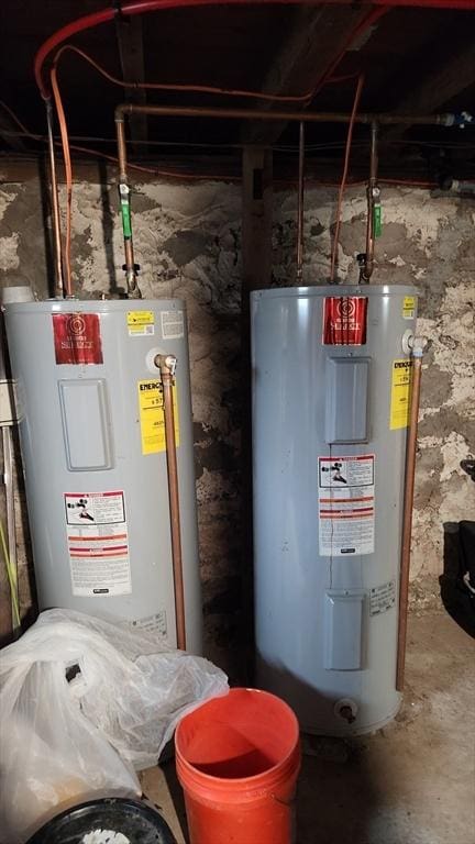 utilities featuring water heater