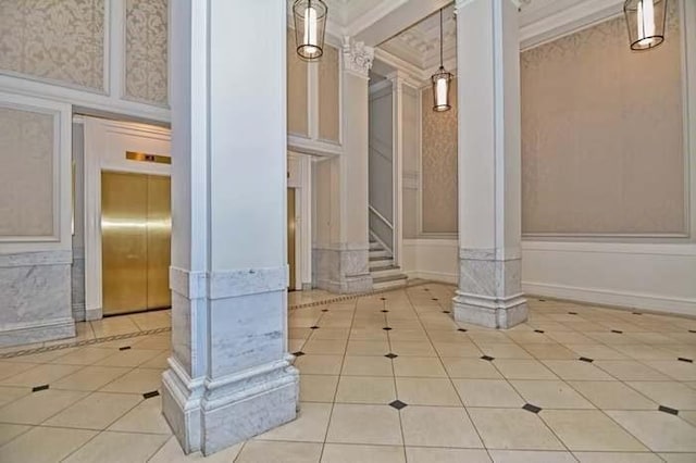 view of building lobby