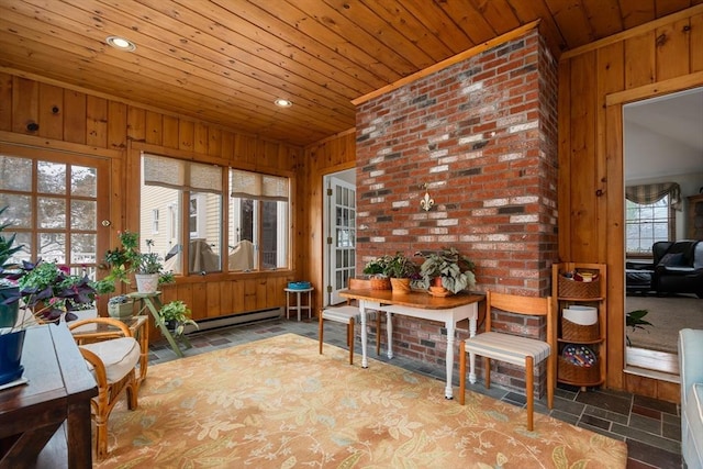 14 Frost Ln, Sudbury, MA 01776 - sunroom / solarium with a baseboard radiator