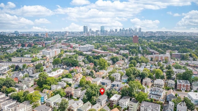 19 Dalrymple St Unit D, Boston, MA 02130 - view of property location featuring city skyline