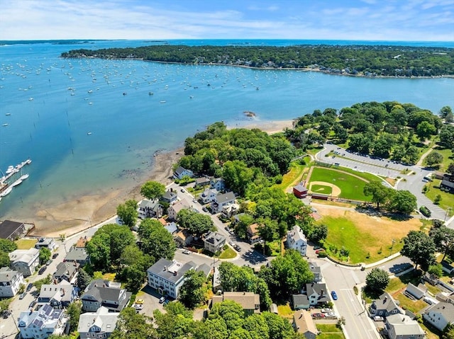 12 Shore Ave, Salem, MA 01970 - drone / aerial view of a nearby body of water