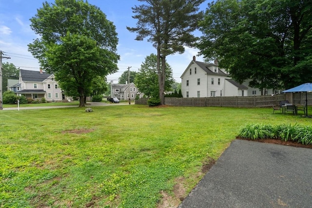 7 Summit Ave, Sharon, MA 02067 - view of yard with a residential view