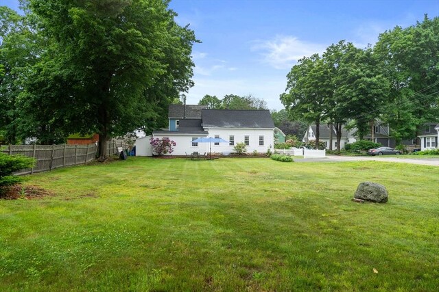 7 Summit Ave, Sharon, MA 02067 - view of yard