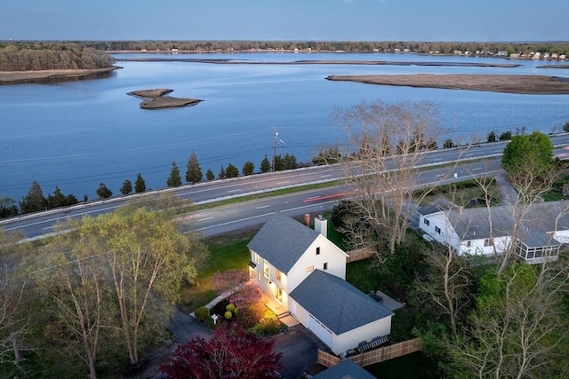 1705 Wampanoag Trl, Barrington, RI 02806 - aerial view of a nearby body of water