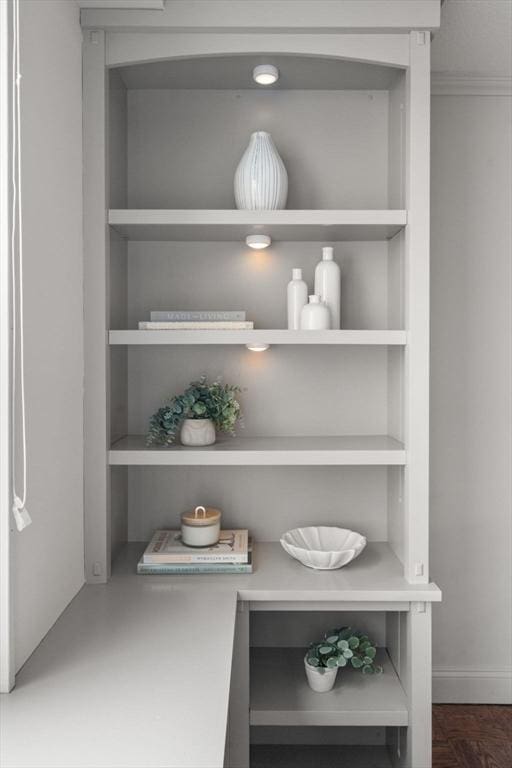 151 Tremont St Unit 8S, Boston, MA 02111 - details with built in shelves