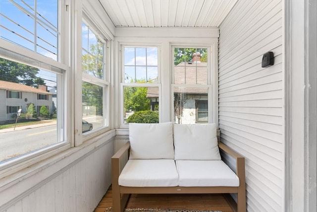 633 Lagrange St, Boston, MA 02132 - sunroom / solarium with wood walls