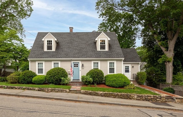 136 Walnut St, Braintree, MA 02184 - cape cod-style house with a shingled roof