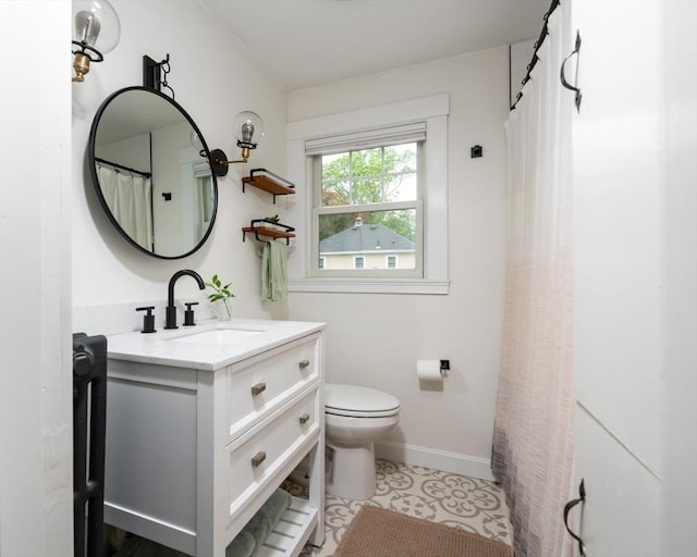 136 Walnut St, Braintree, MA 02184 - full bath with vanity and toilet