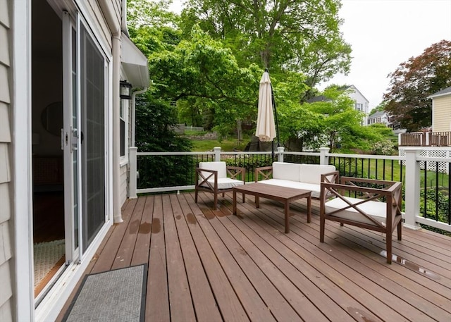 136 Walnut St, Braintree, MA 02184 - deck featuring outdoor lounge area