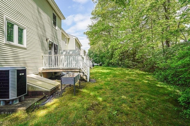 24 Highcrest Park Unit 24, Webster, MA 01570 - view of grassy yard with central AC