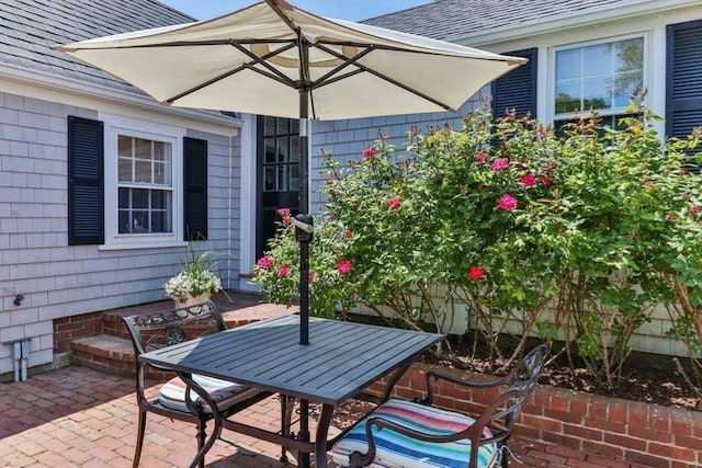 751 Crowell Rd, Chatham, MA 02650 - view of patio / terrace with outdoor dining space