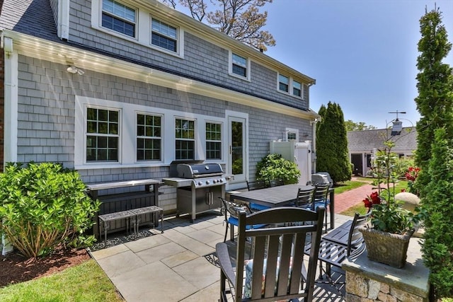 751 Crowell Rd, Chatham, MA 02650 - view of patio / terrace with outdoor dining area