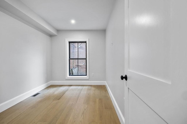 667 Tremont St Unit 1, Boston, MA 02118 - spare room with wood finished floors and baseboards