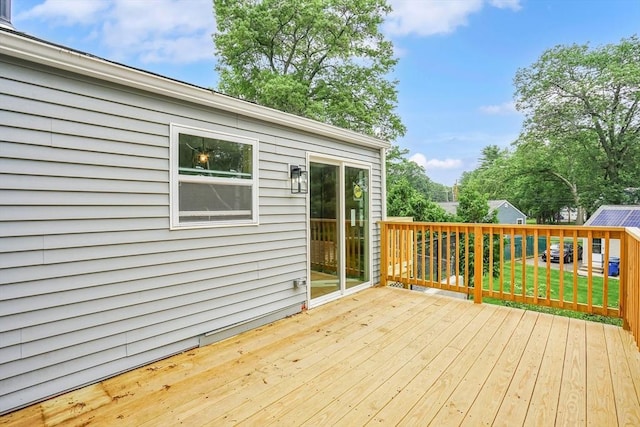 738 Piper Rd, West Springfield, MA 01089 - view of wooden deck