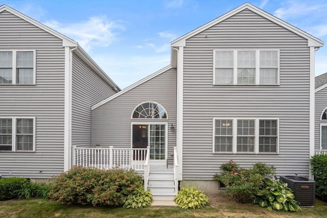 905 Village Ln Unit 905, Bellingham, MA 02019 - back of house with a wooden deck
