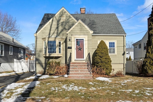 view of bungalow-style house