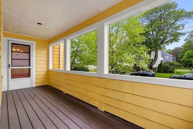8 Warren Rd, Marblehead, MA 01945 - view of unfurnished sunroom