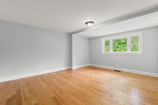 328 N Main St, Sharon, MA 02067 - unfurnished room featuring light wood-type flooring and baseboards