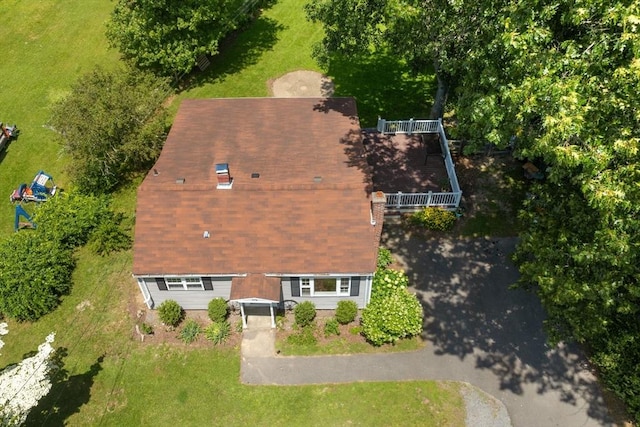 328 N Main St, Sharon, MA 02067 - view from above of property