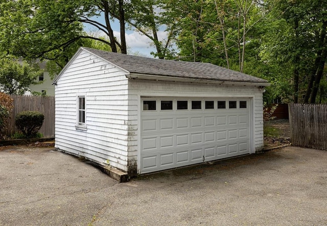 17-19 Maple St, Newton, MA 02466 - view of detached garage