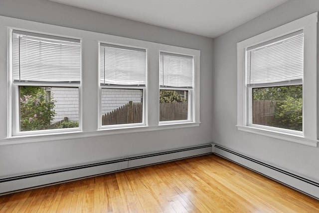 17-19 Maple St, Newton, MA 02466 - empty room featuring a baseboard heating unit