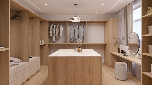 51 Willard Rd, Weston, MA 02493 - walk in closet with light wood-type flooring